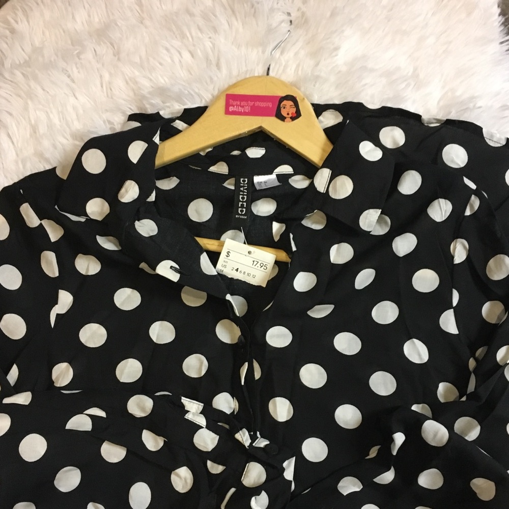 H&M Polka Dot Top